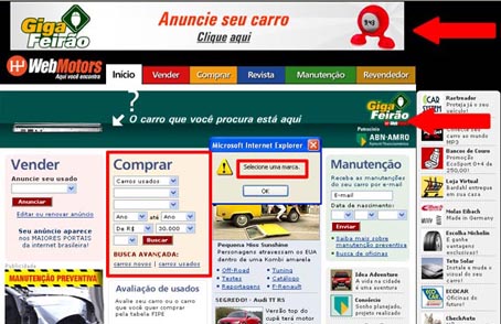 Webmotors difãil procurar carro