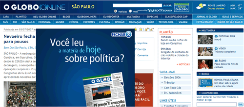 banner na not�cia