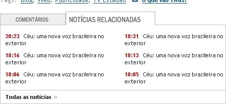 not�cia ou publicidade?